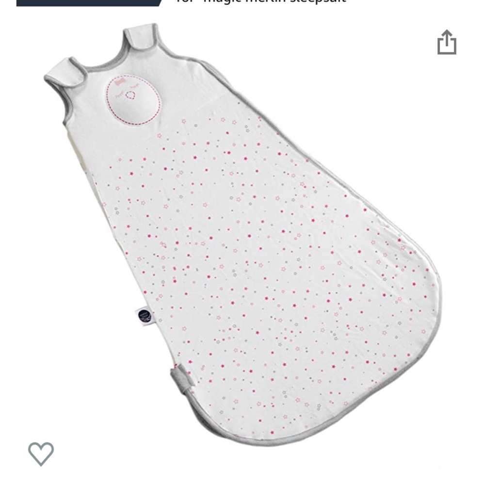 Nested bean sleep sack